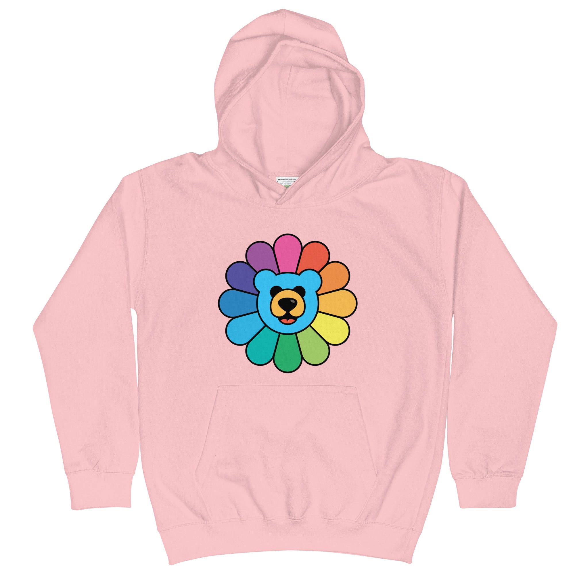 Teddy Flower Kids Hoodie