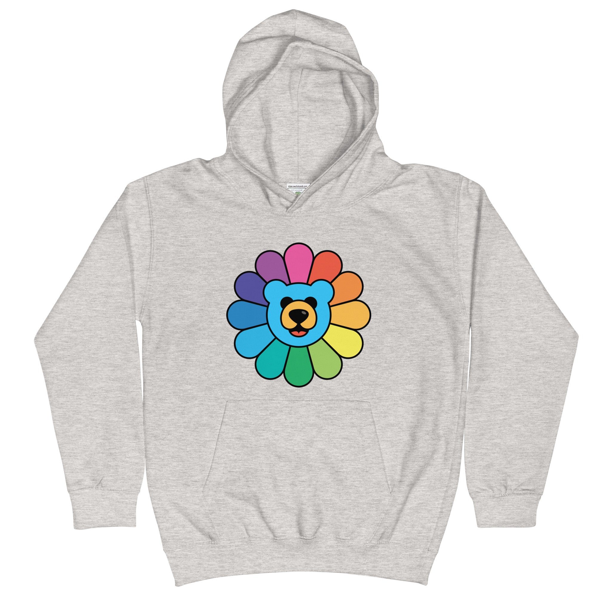 Teddy Flower Kids Hoodie